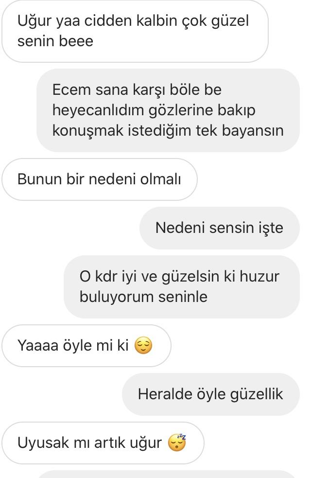 Sizce sevgili olurmuyuz?