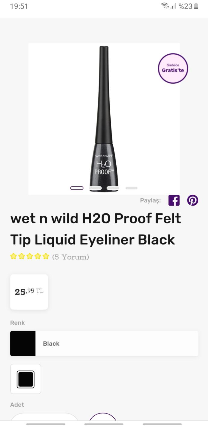 Kızlar bana simsiyah duran akmayan güzel bir eyeliner önerir misiniz?