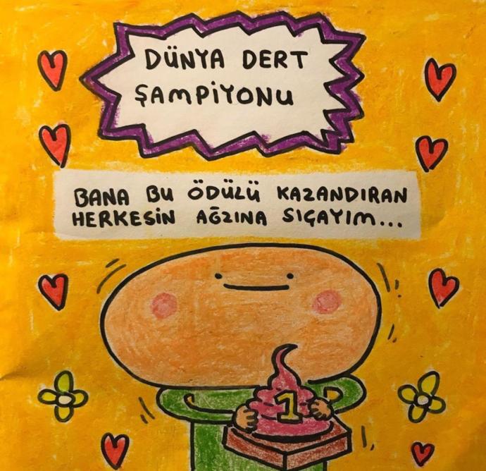 Benimki bu😄