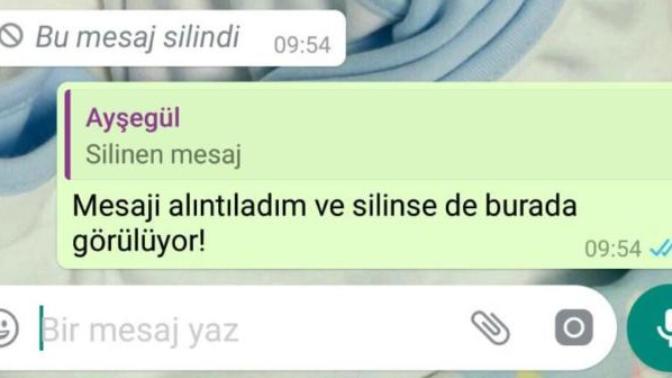 Whatsapp'ta "Bu mesaj silindi" uyarısı sizi de deli ediyor mu?
