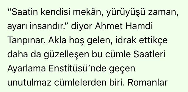 Düşün ki.. Zamandır mekanı şekillendiren..