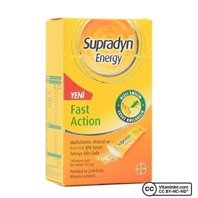 Supradyn Energy Fast Action kullanan var mı?