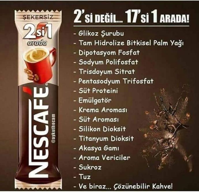 Nescafe selülit yapar mı?