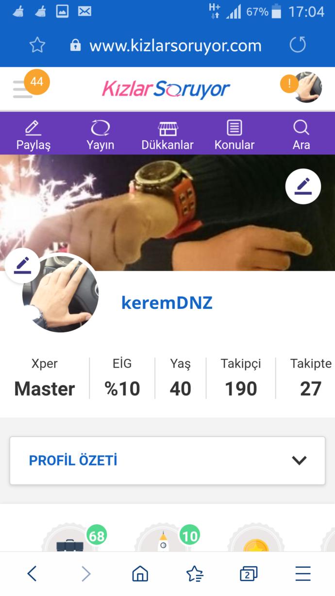 Sitede benim sorularıma hiç denk geldiniz mi?