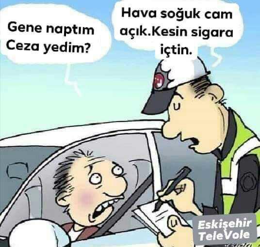 Yakın zamanda trafik cezası yiyen oldu mu?
