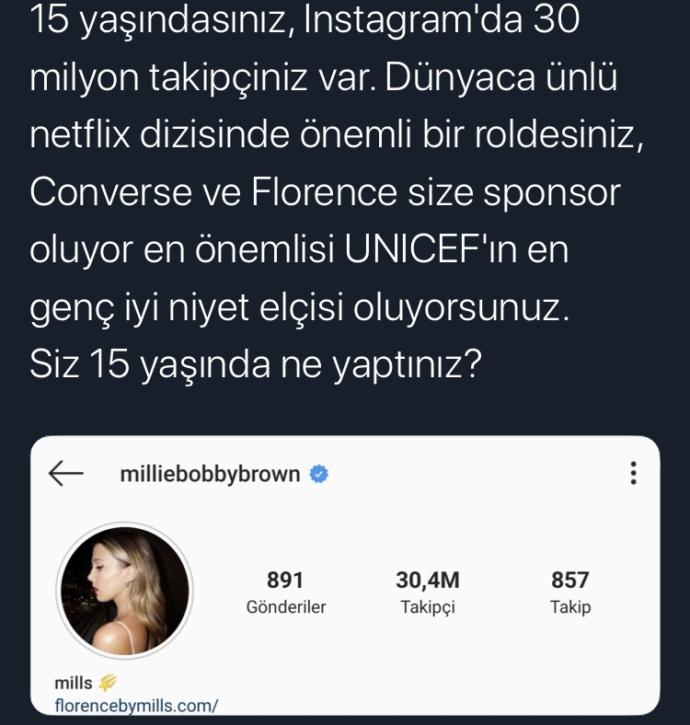 15 yaşında ne yaptınız?