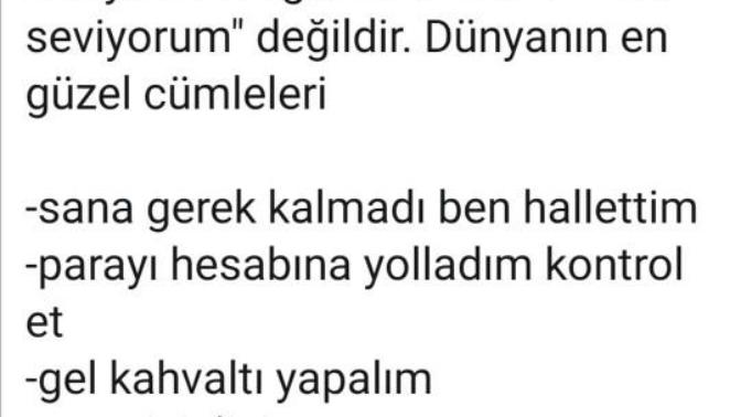 Seni seviyorum cümlesine eşit cümleler var mı?
