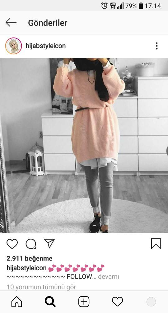 Tesettürlü kızlara tunik pantolon mu daha yakışıyor bol pantolon kısa gömlek mi?💜?