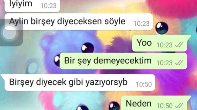 Sevdiğim çocuğa mesaj atıyorum, "bir şey mi diyeceksin" diyor. Amacı ne sizce? Fotoğraflı?