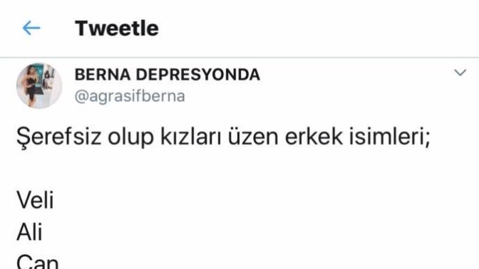 Listeye eklemek istediğiniz isimler var mı?