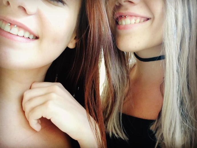 smile piercing