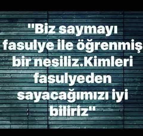 Neden fasulyeyi nimetten saymazsınız ki?
