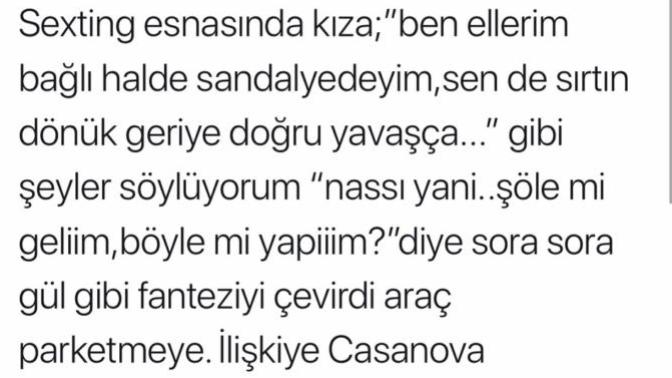 Sexting çok anlamsız gelmiyor mu size de?