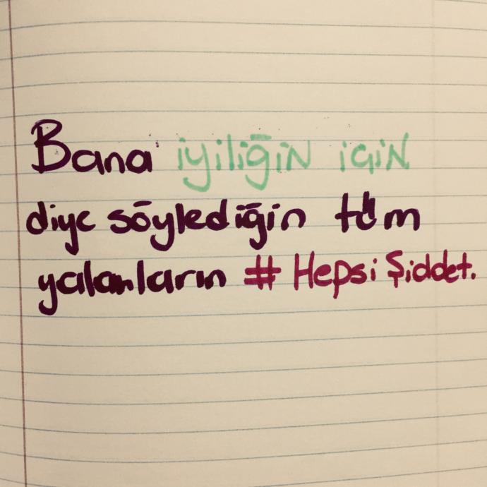 25 Kasım Kadına Yönelik Şiddetle Mücadele Günü'nde ses ver KScan! Senin #HepsiŞiddet mesajın nedir?