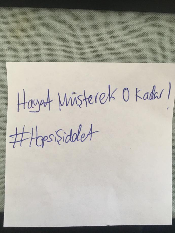 25 Kasım Kadına Yönelik Şiddetle Mücadele Günü'nde ses ver KScan! Senin #HepsiŞiddet mesajın nedir?