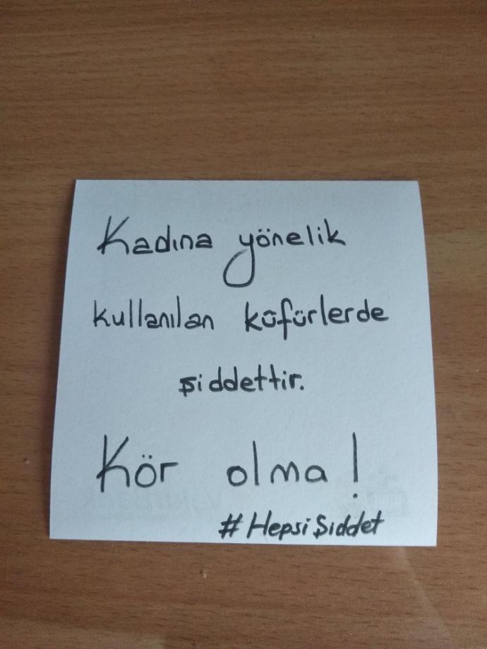 25 Kasım Kadına Yönelik Şiddetle Mücadele Günü'nde ses ver KScan! Senin #HepsiŞiddet mesajın nedir?