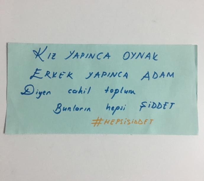 25 Kasım Kadına Yönelik Şiddetle Mücadele Günü'nde ses ver KScan! Senin #HepsiŞiddet mesajın nedir?