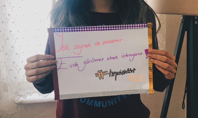 25 Kasım Kadına Yönelik Şiddetle Mücadele Günü'nde ses ver KScan! Senin #HepsiŞiddet mesajın nedir?