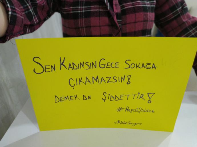 25 Kasım Kadına Yönelik Şiddetle Mücadele Günü'nde ses ver KScan! Senin #HepsiŞiddet mesajın nedir?