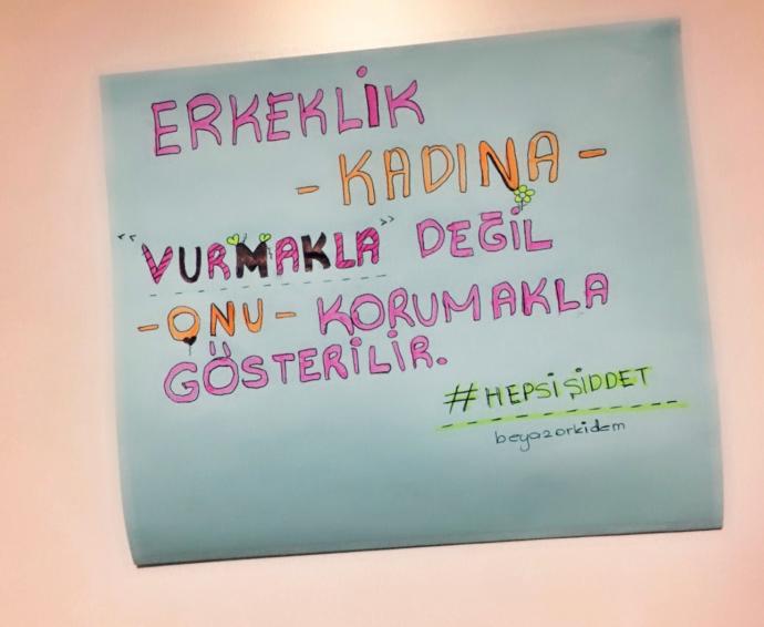 25 Kasım Kadına Yönelik Şiddetle Mücadele Günü'nde ses ver KScan! Senin #HepsiŞiddet mesajın nedir?