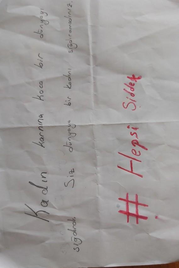 25 Kasım Kadına Yönelik Şiddetle Mücadele Günü'nde ses ver KScan! Senin #HepsiŞiddet mesajın nedir?