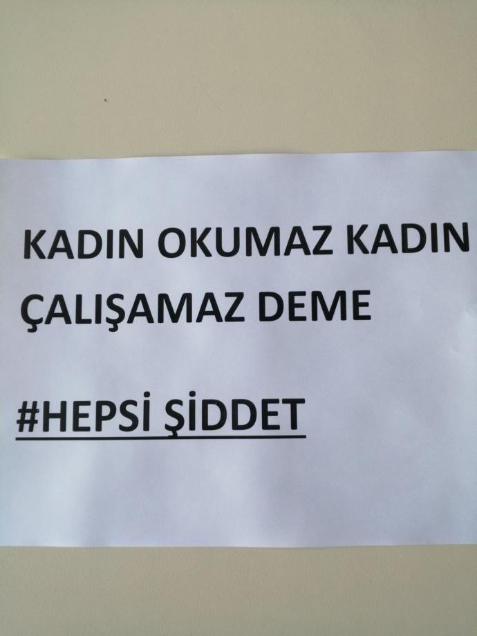 25 Kasım Kadına Yönelik Şiddetle Mücadele Günü'nde ses ver KScan! Senin #HepsiŞiddet mesajın nedir?