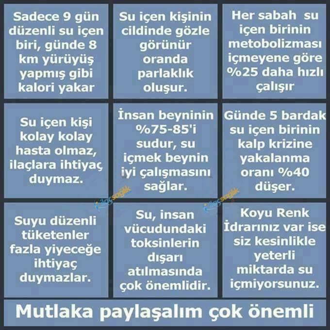 Bol su içmek yağ mı yakar yoksa ödem mi yapar?
