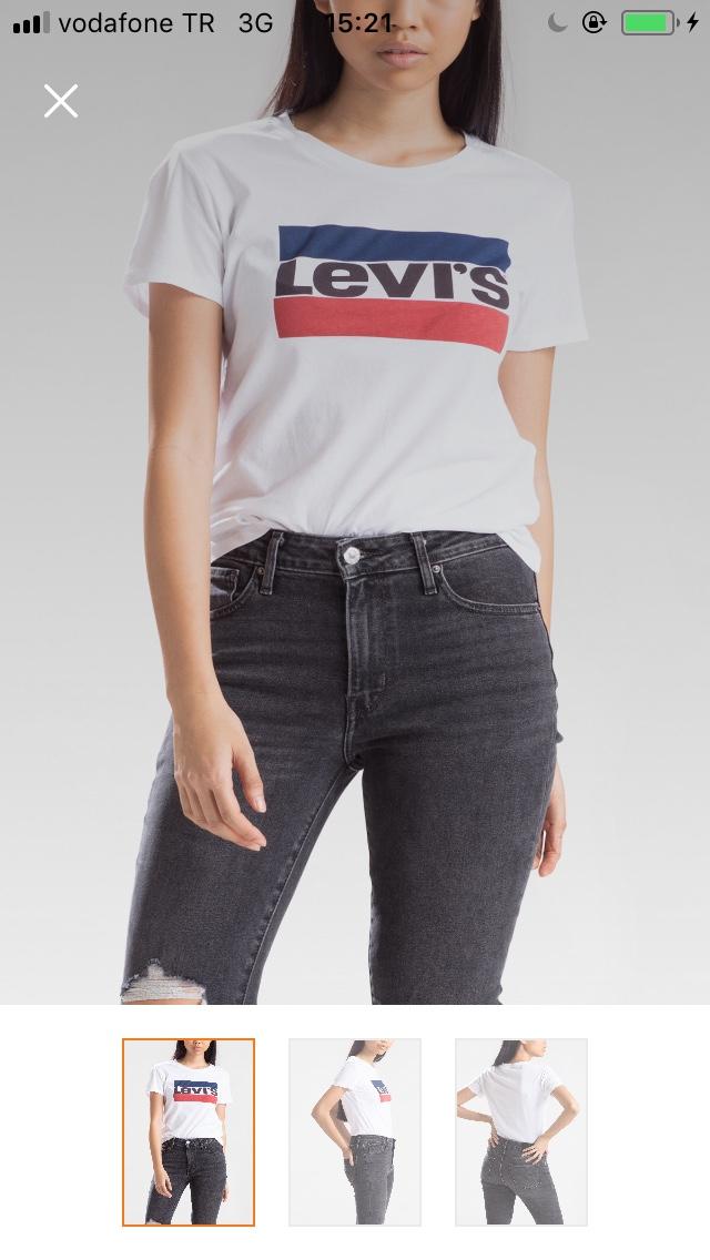 Bu iki Levis tshirtten hangisini almalıyım sizce?