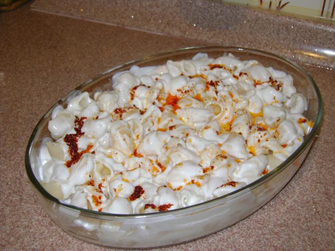 Salyangoz makarna