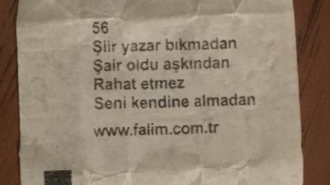Falım sakızda yazan aşk falları doğru mudur?