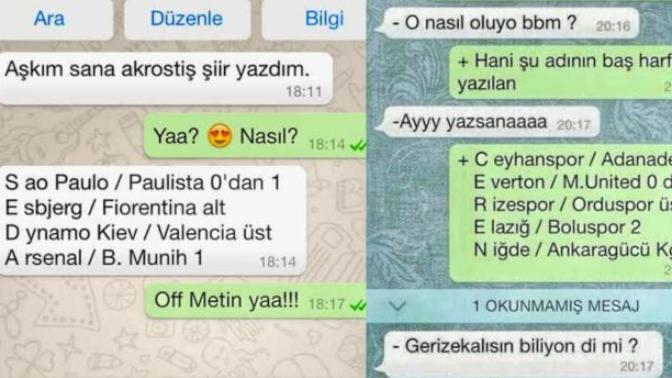 Size akrostiş yazmamı ister misiniz?