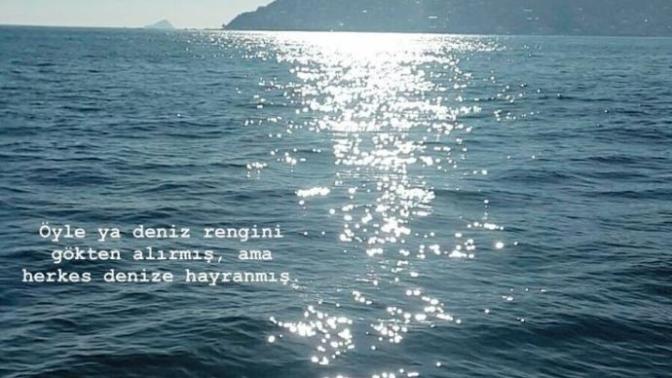 Deniz neden parlar?