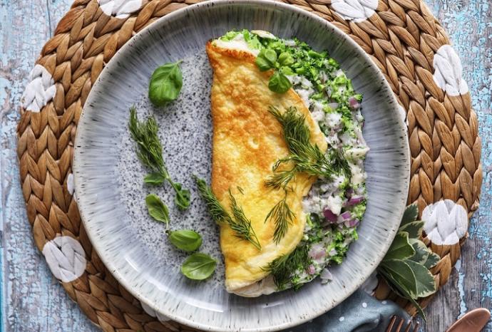 omlet tarifi