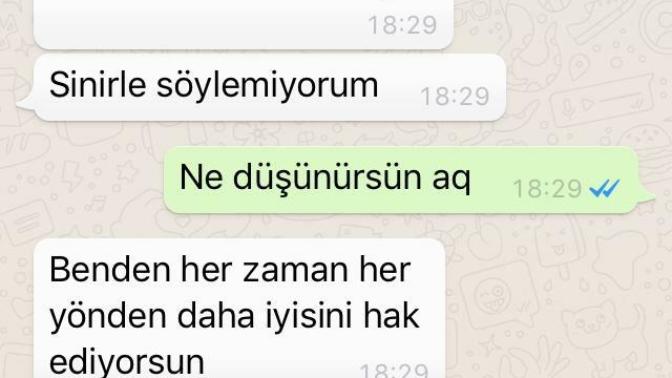 Bana bunları diyen biri beni neden aldatmış olabilir 🙄?