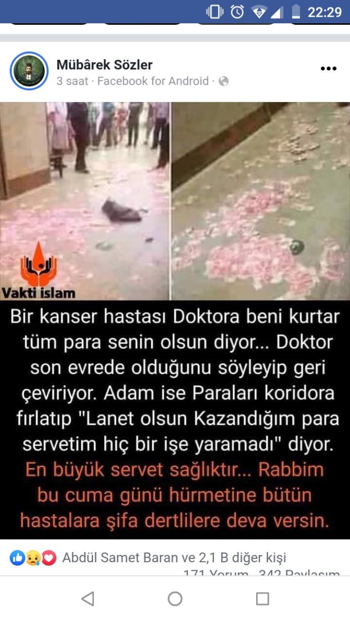 Sağlık mı, para mı?