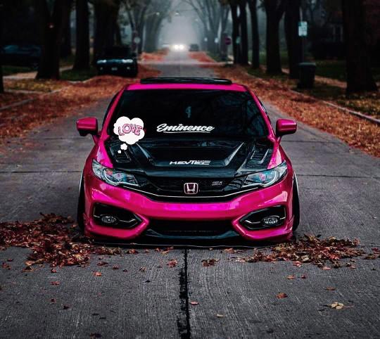 PİNK HONDA CİVİC sizce nasıl olmuş ?