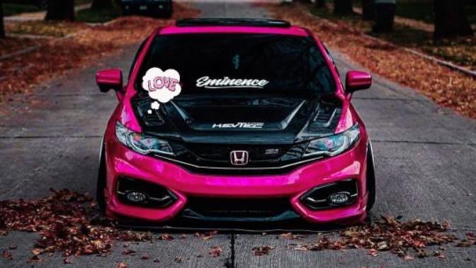 PİNK HONDA CİVİC sizce nasıl olmuş ?