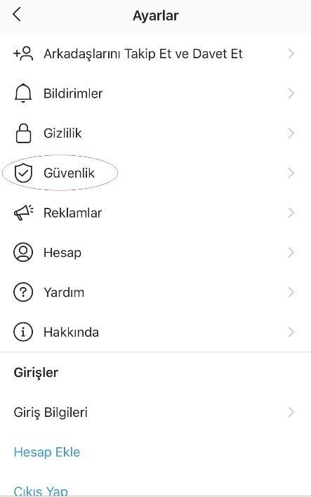 Instagram giriş hareketleri farklı konumlar ve farklı cihazlar gösteriyor acil yardım eder misiniz?