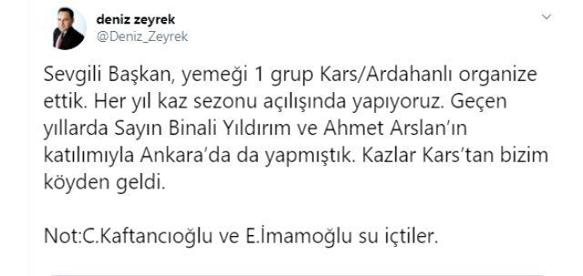 Ekrem İmamoğlunun masasında alkol bulunması olay oldu! Alkol kullanmadığı halde eleştiri yapılması normal mi?