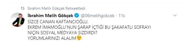 Ekrem İmamoğlunun masasında alkol bulunması olay oldu! Alkol kullanmadığı halde eleştiri yapılması normal mi?