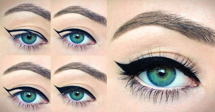 Kuyruklu eyeliner nasıl çekilir?