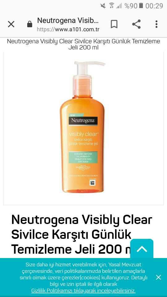 Neutrogena sivilce karşıtı yüz temizleme jeli hakkındaki görüşleriniz neler?
