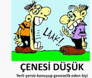 Çenesi düşük..;)