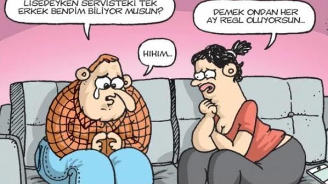 Erkekler neden regl olmuyor?