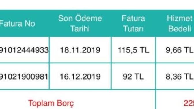 Borcu olduğu için hattı kapanır mı?