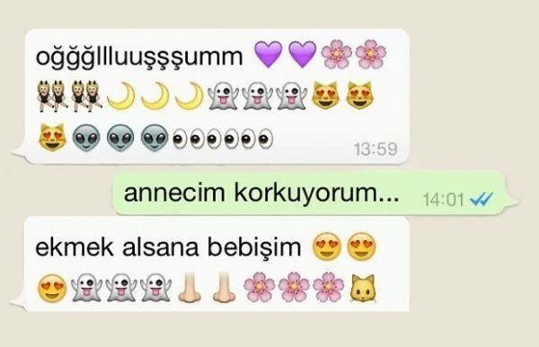 Sürekli emoji atan karşı cinse emoji atar mısınız? Atmalı mıyız?