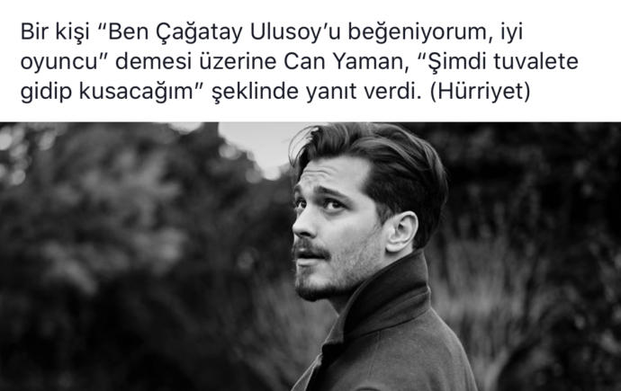 Can yaman dan yine irite edici ego kokan bir söylem geldi, sizce bu söylemlere devam ederse piyasadan silinir mi?