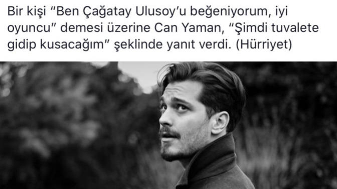 Can yaman dan yine irite edici ego kokan bir söylem geldi, sizce bu söylemlere devam ederse piyasadan silinir mi?