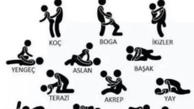 Burcunuza göre hangi pozisyonu seviyor sunuz?