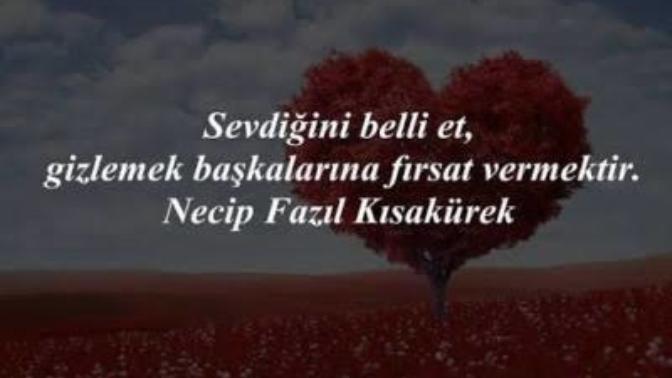 Sevdiğini söylemek kolay mı?